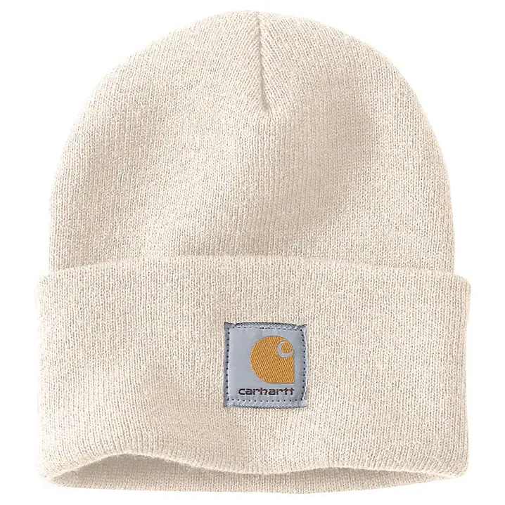 A18 Knit Cuffed Beanie - Winter White