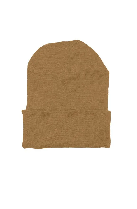 AF 3D EYE EXAM BEANIE TAN