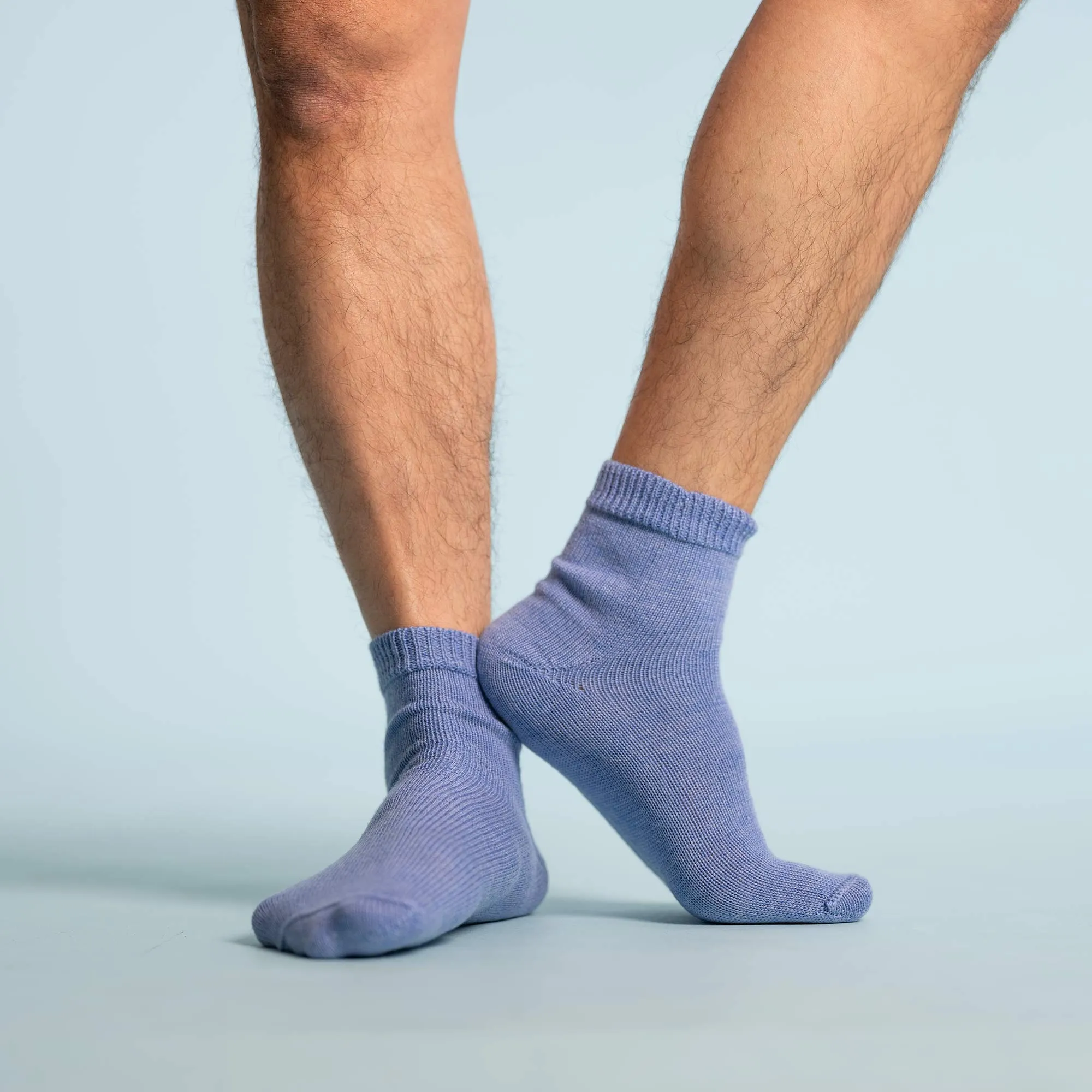 ALPINEVILLE Elastic-free 100% Organic Merino Wool Socks (No Polyester, No Latex, No Spandex, No Nylon, No Polyamide, No Plastic, No Synthetics) (100% Biodegradable)