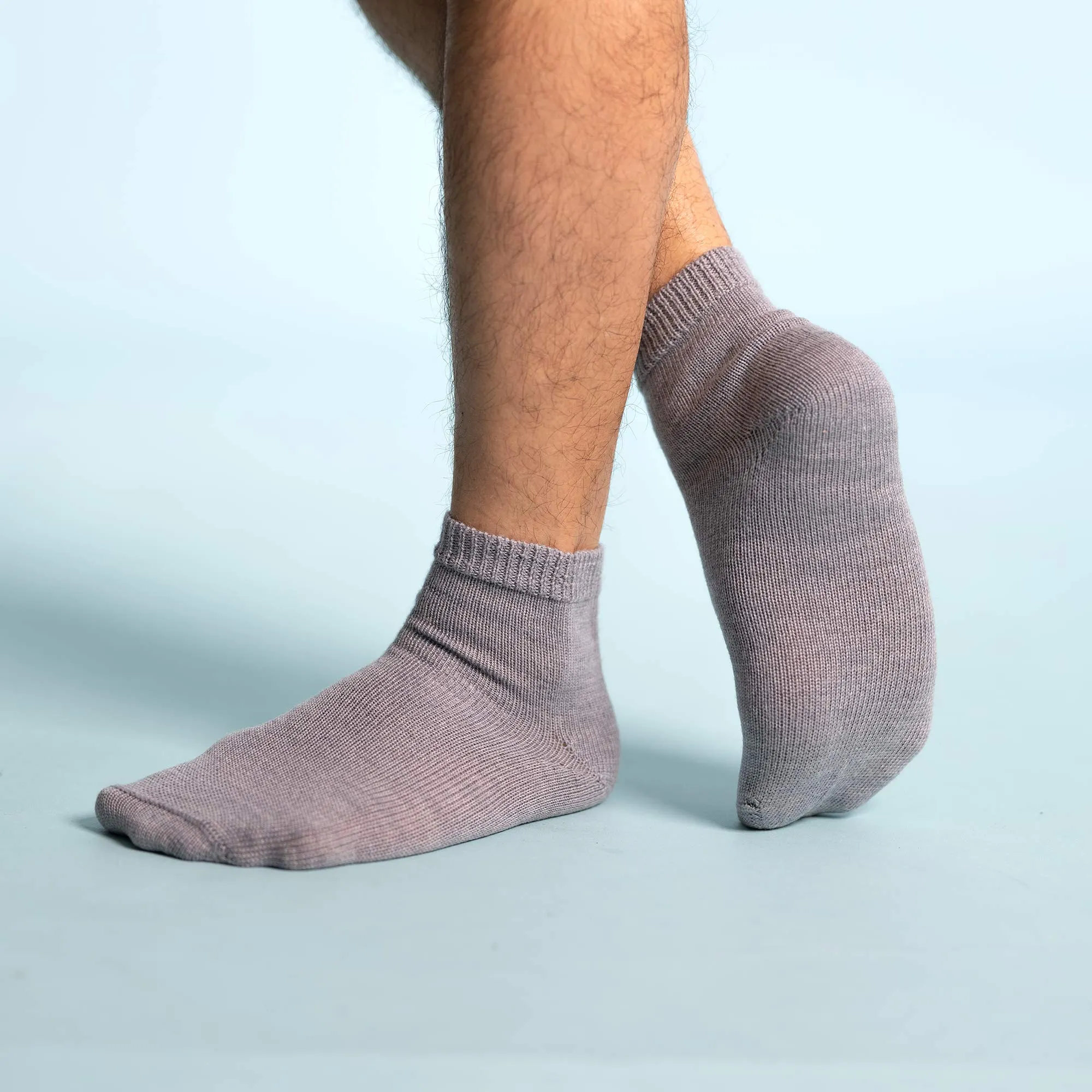 ALPINEVILLE Elastic-free 100% Organic Merino Wool Socks (No Polyester, No Latex, No Spandex, No Nylon, No Polyamide, No Plastic, No Synthetics) (100% Biodegradable)