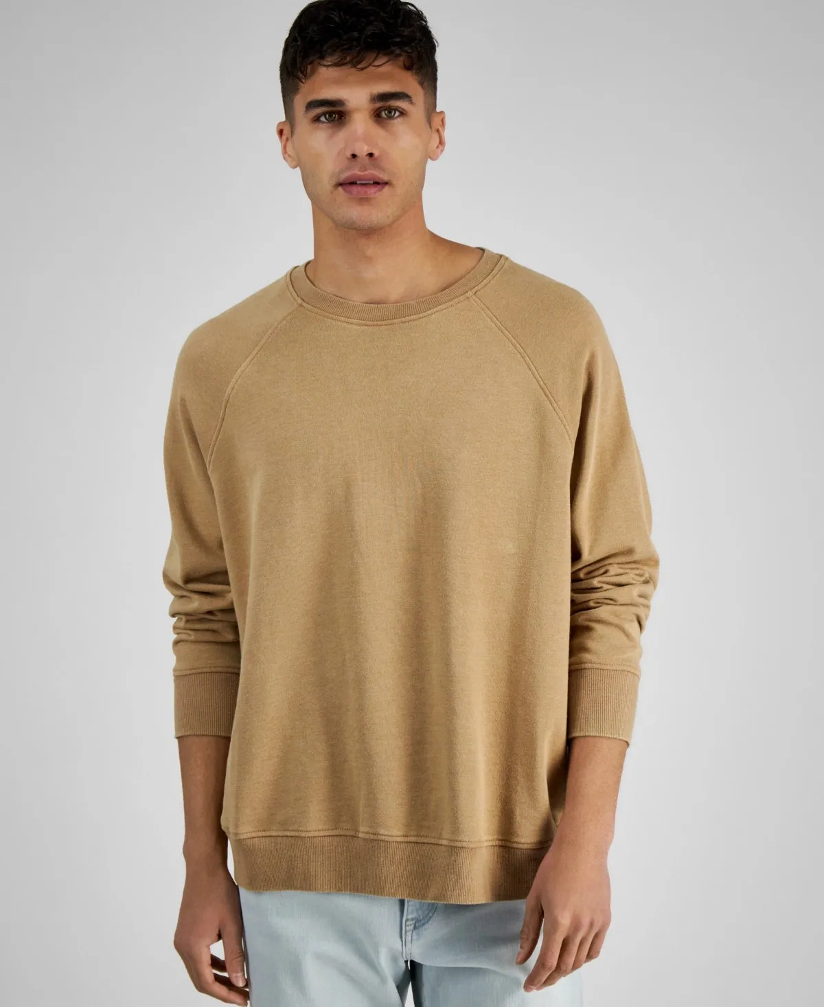 And Now This Men’s Raglan Sweatshirt