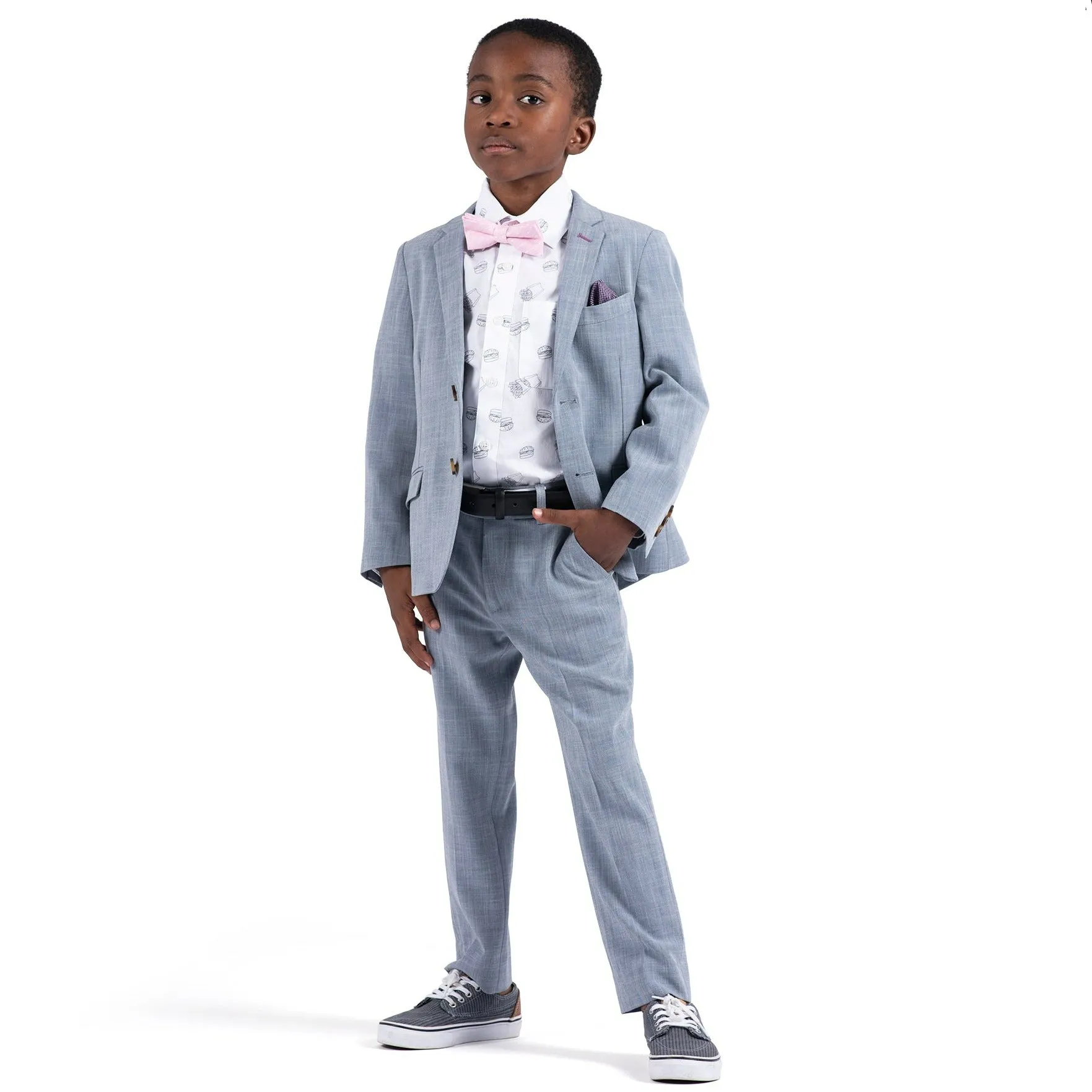 Appaman Boys 2pc Grey Stretch Suit