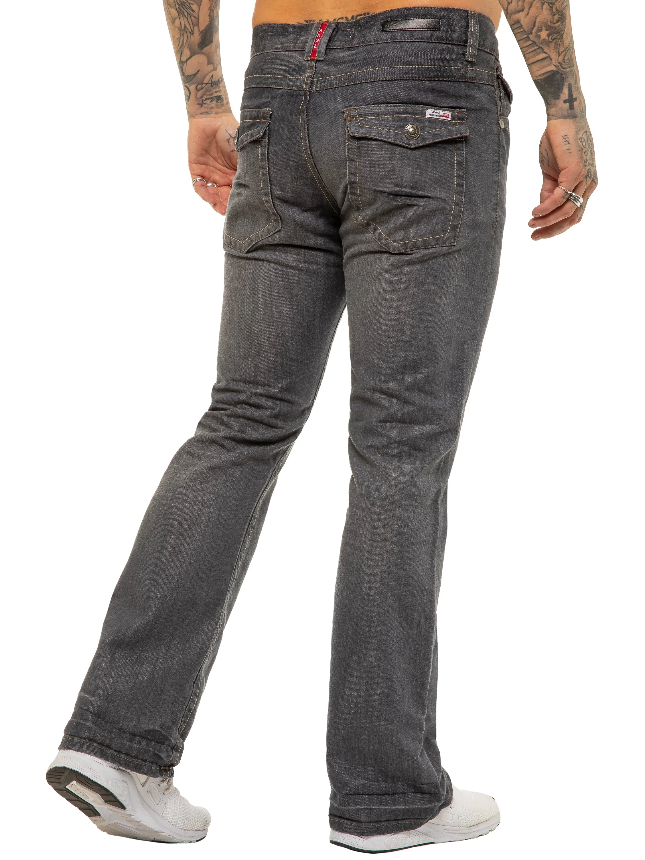 APT Designer | Men's Classic Boot Cut Denim Jeans