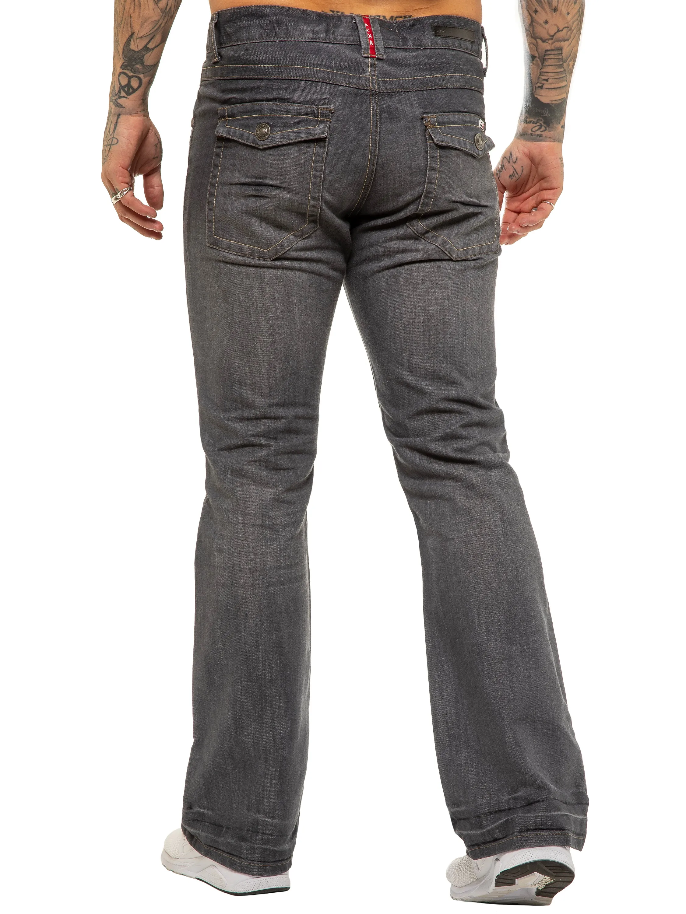 APT Designer | Men's Classic Boot Cut Denim Jeans