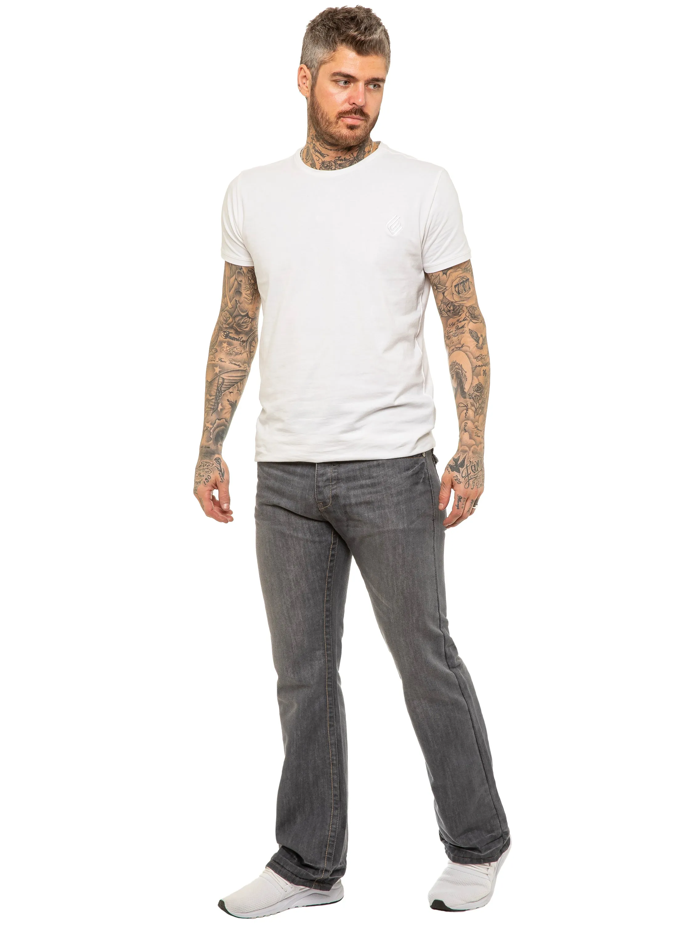 APT Designer | Men's Classic Boot Cut Denim Jeans