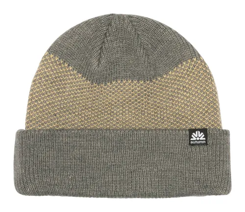 Autumn Birdseye Beanie - Grey