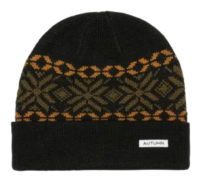 Autumn Roots Beanie - Black