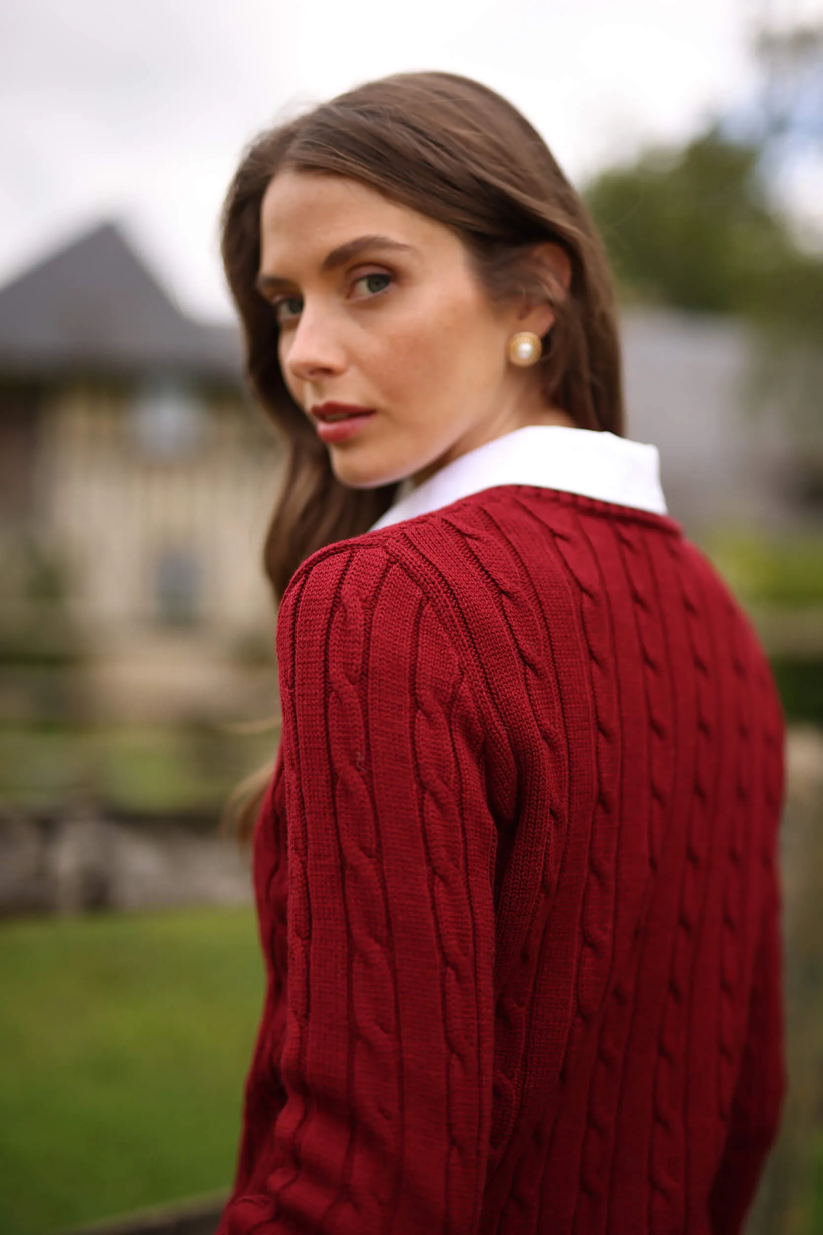 Christin Cable Knit Sweater