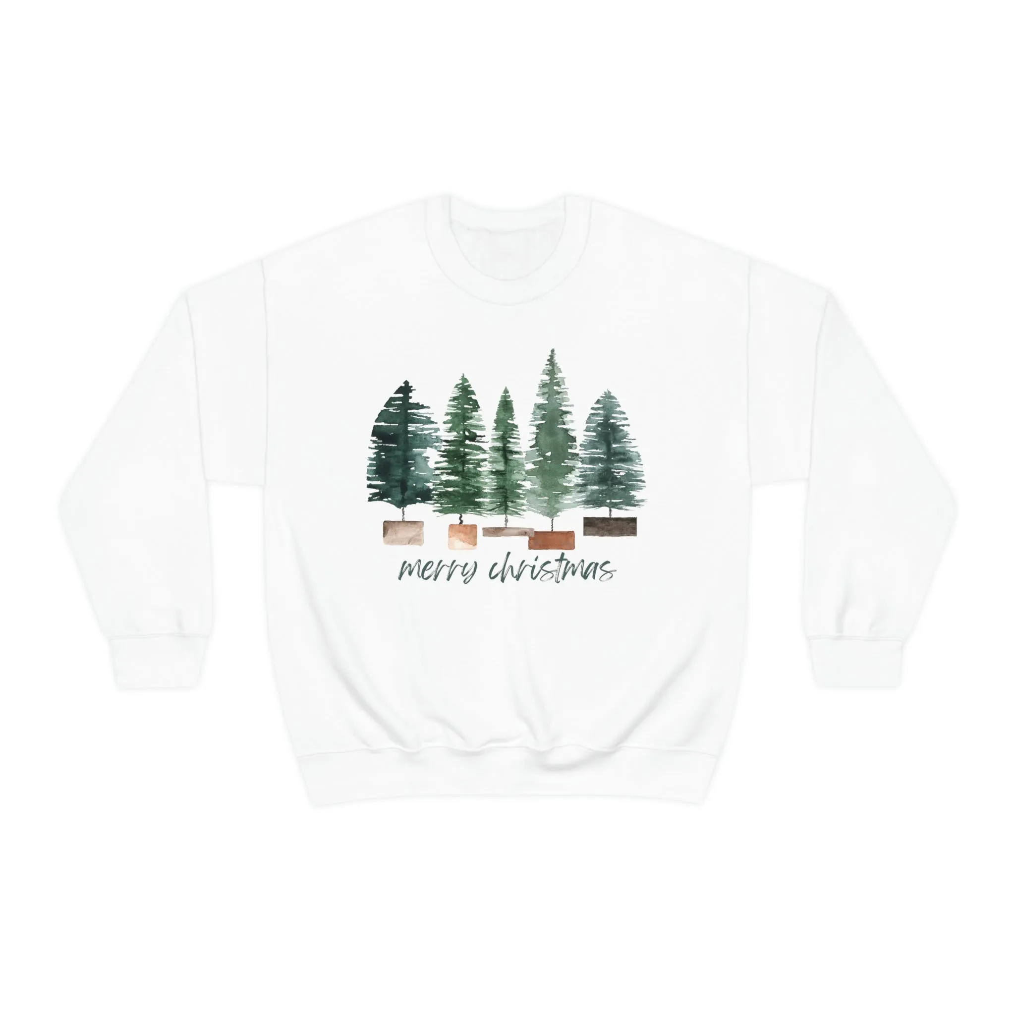 Christmas bubble tree Unisex Heavy Blend Crewneck Sweatshirt