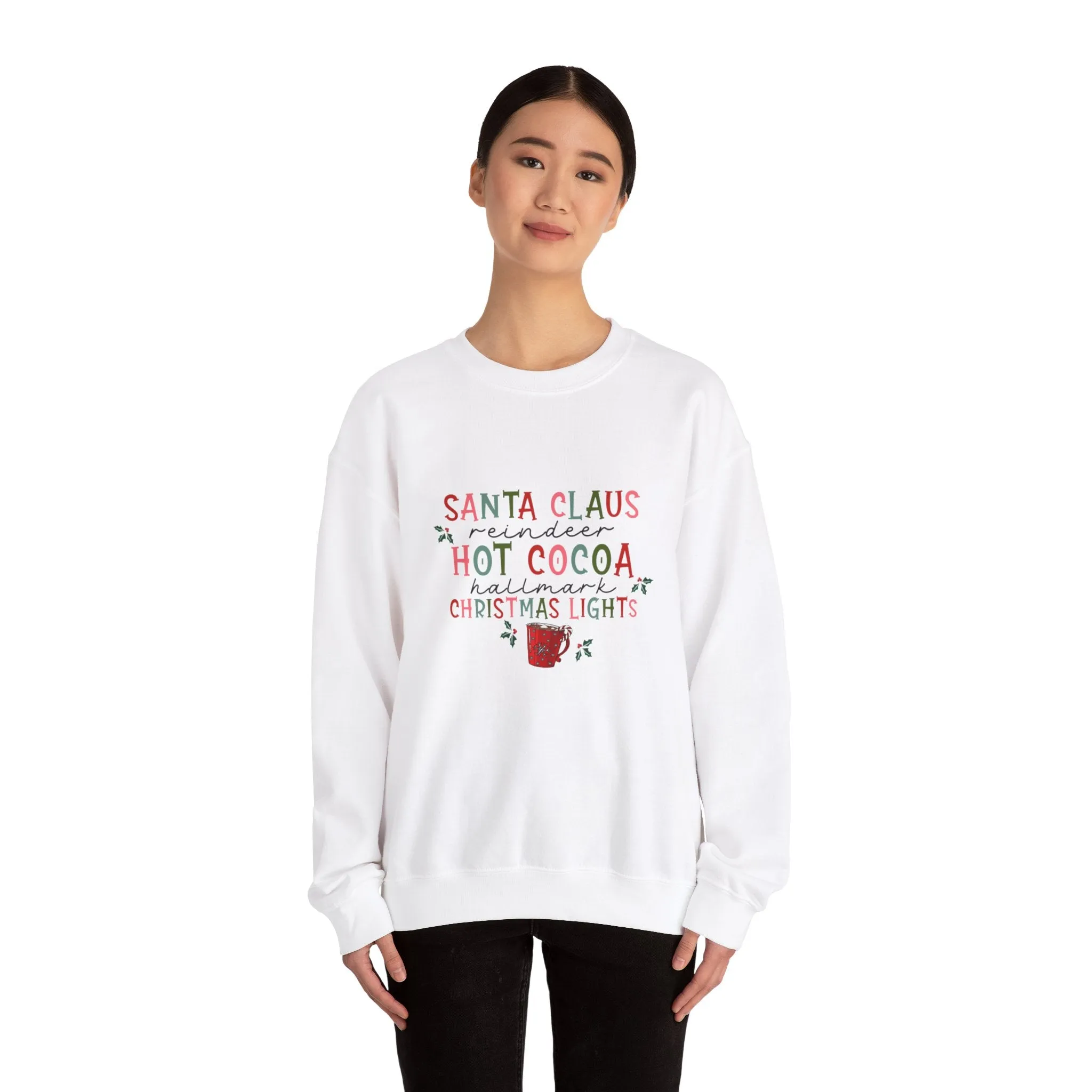 Christmas vibes Unisex Heavy Blend™ Crewneck Sweatshirt