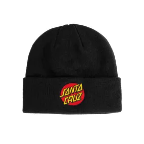 Classic Dot Patch Beanie