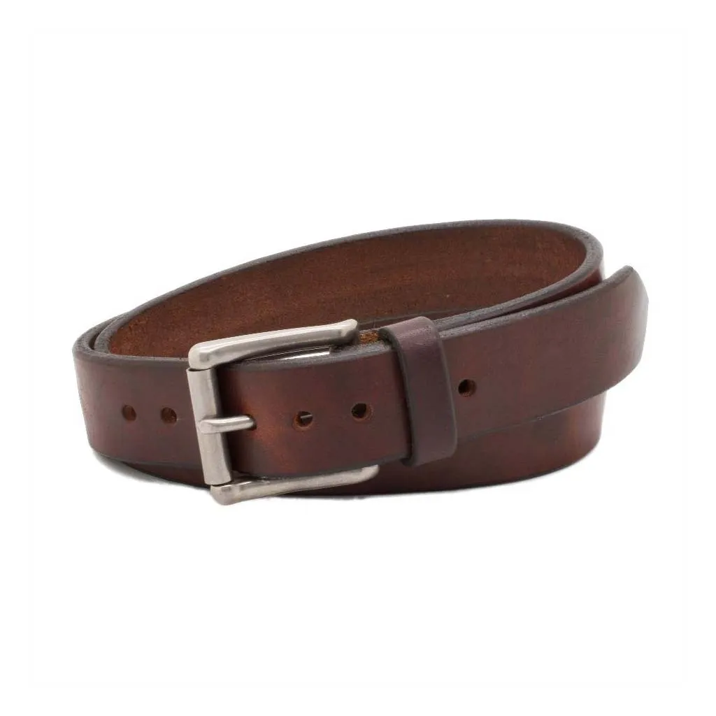 CLASSIC NARROW 1.25 MAHOGANY Leather Belt