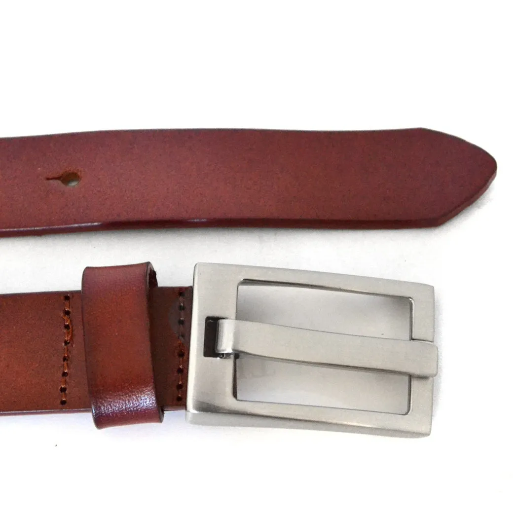 DARCY - Men's Tan Genuine Leather Belt