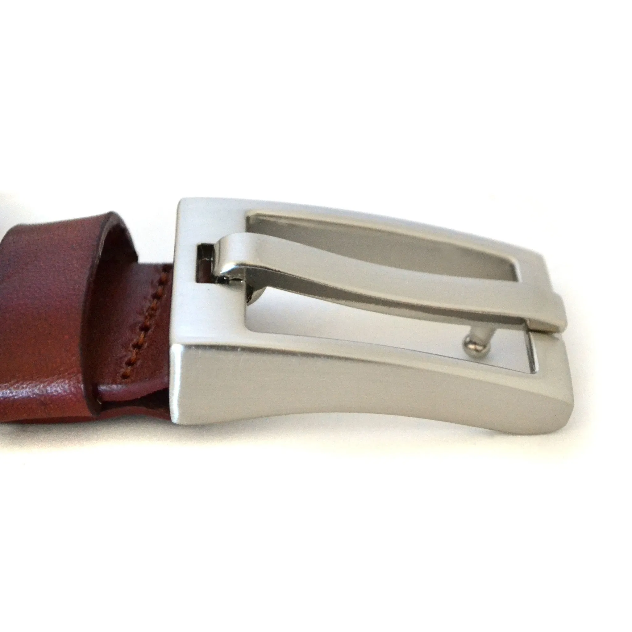 DARCY - Men's Tan Genuine Leather Belt