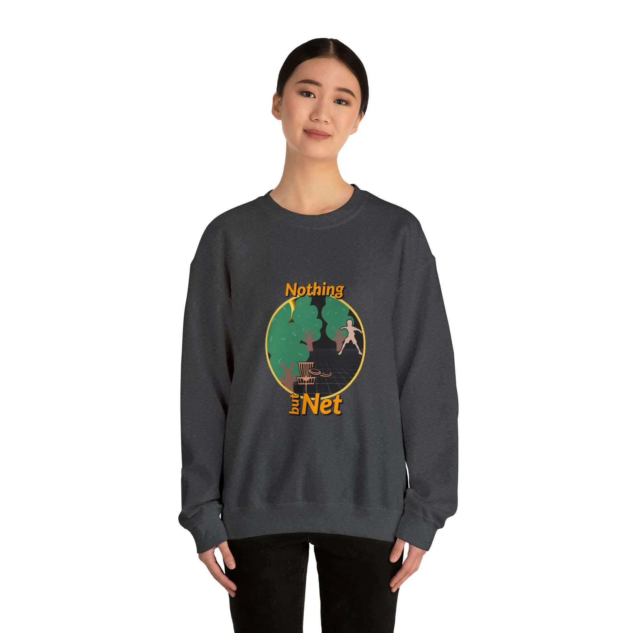 Disc golf Unisex Heavy Blend™ Crewneck Sweatshirt