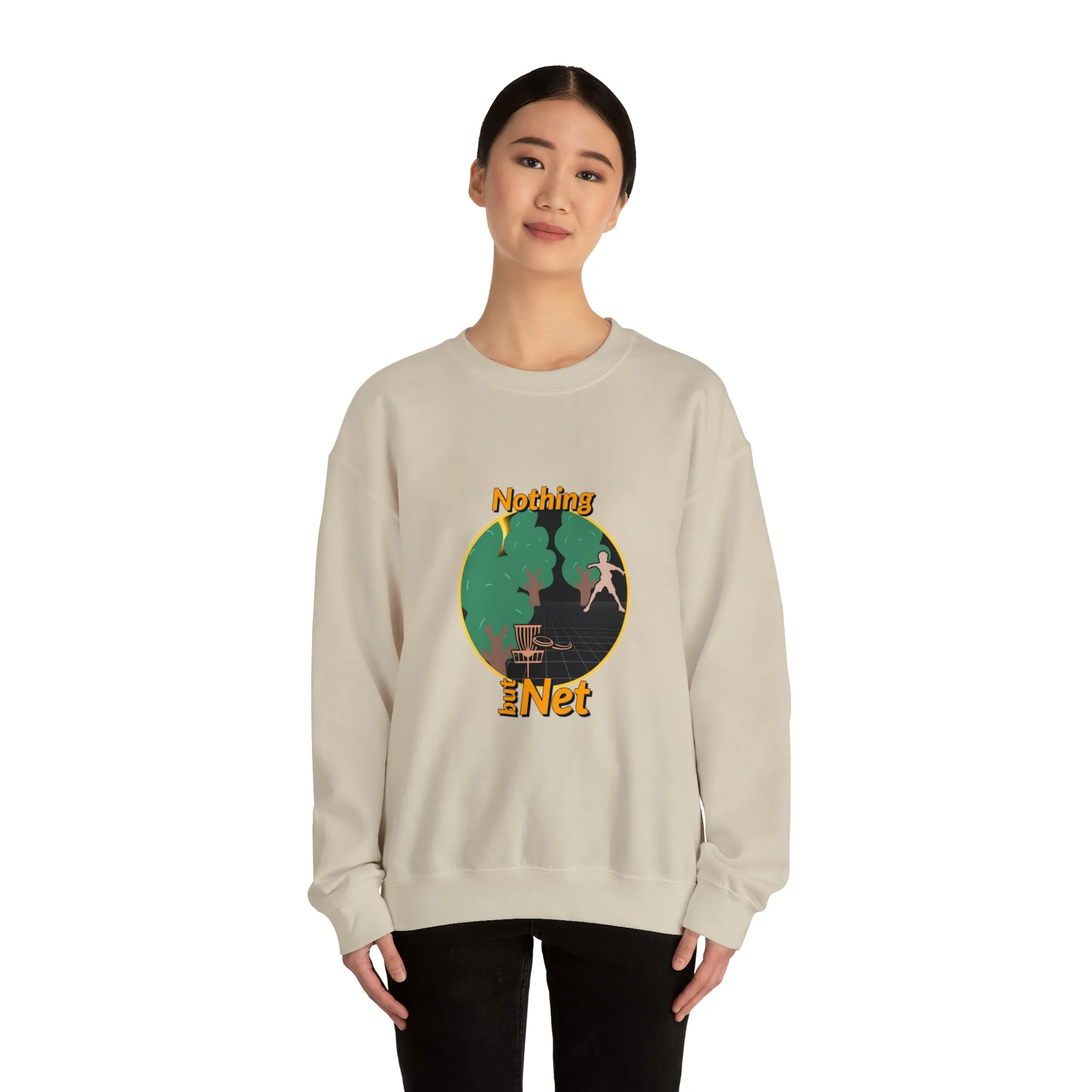 Disc golf Unisex Heavy Blend™ Crewneck Sweatshirt