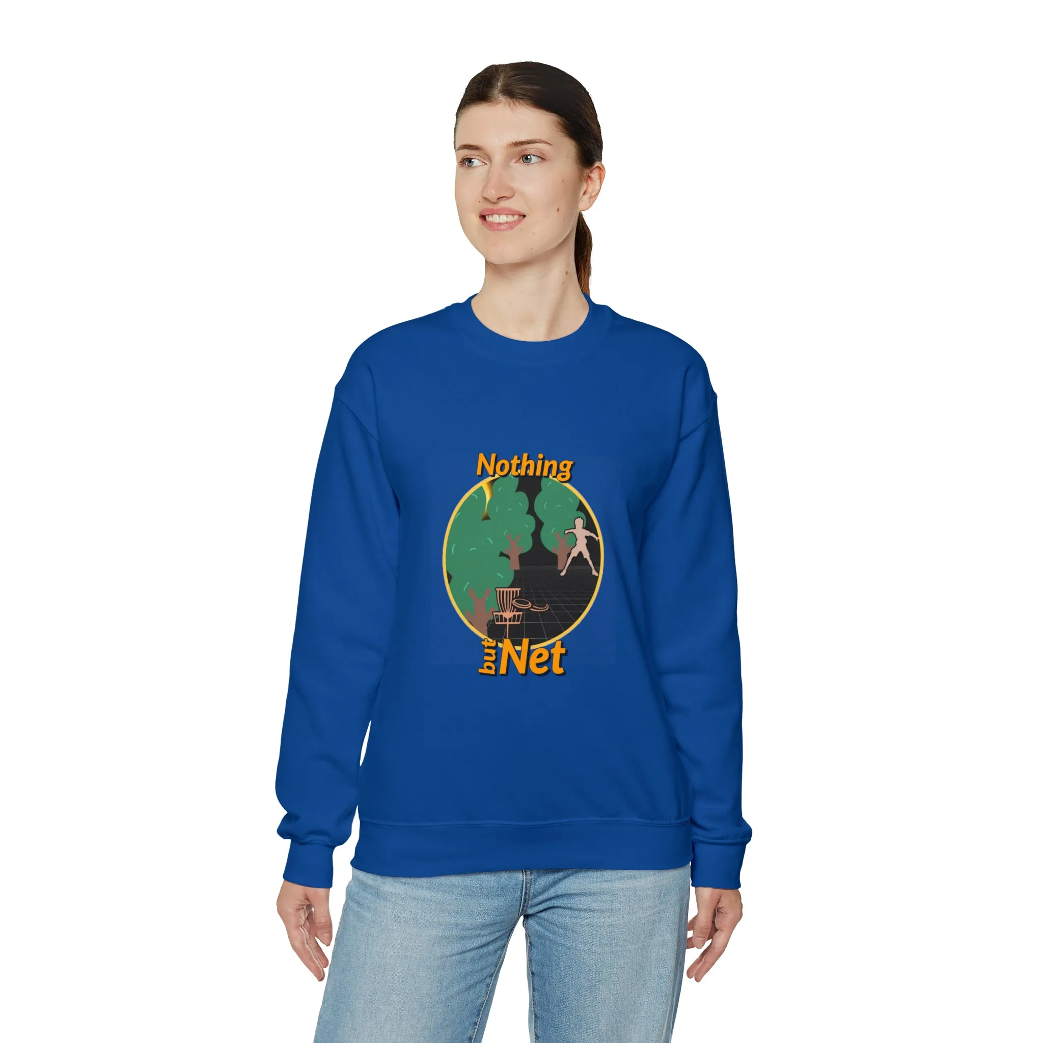 Disc golf Unisex Heavy Blend™ Crewneck Sweatshirt