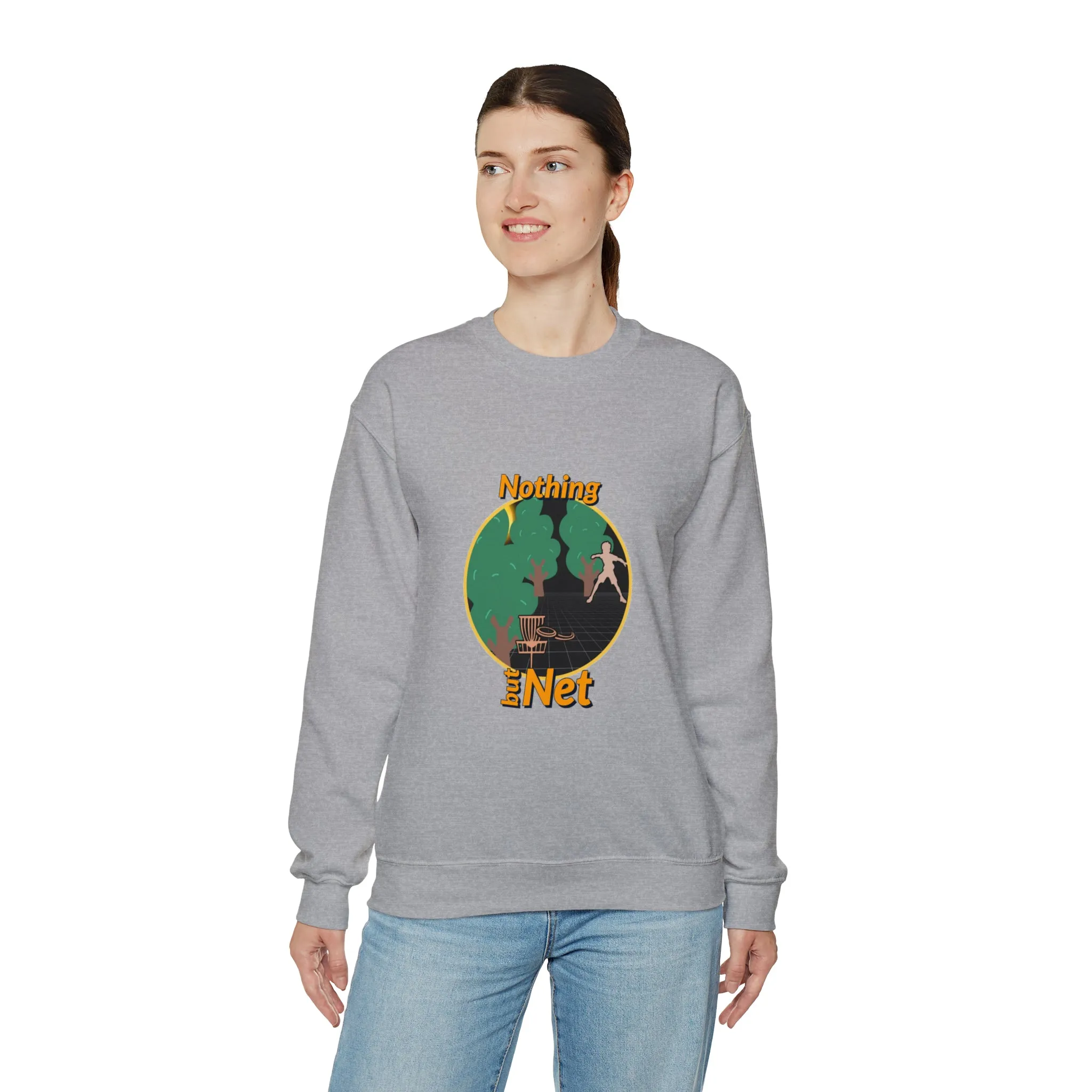 Disc golf Unisex Heavy Blend™ Crewneck Sweatshirt