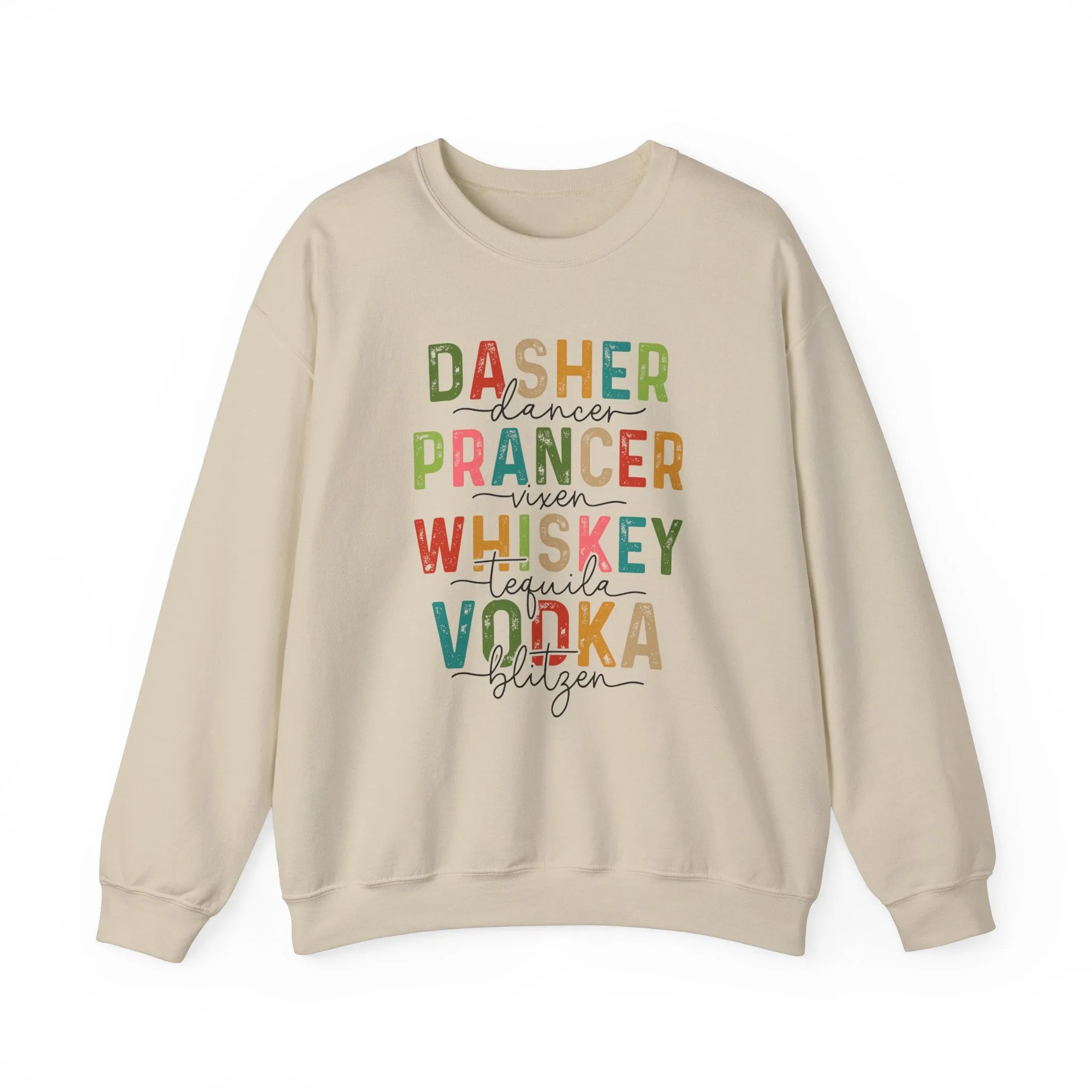 Drunk Reindeers Unisex Heavy Blend™ Crewneck Sweatshirt