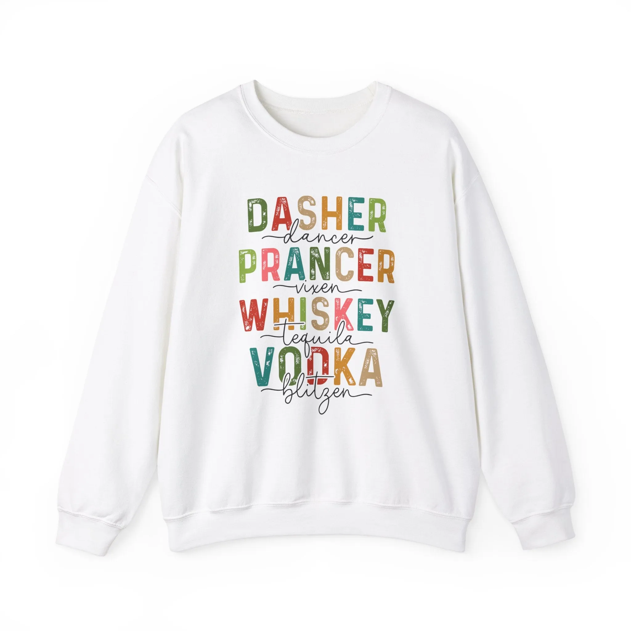 Drunk Reindeers Unisex Heavy Blend™ Crewneck Sweatshirt