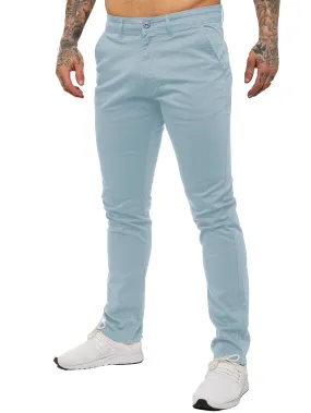 Enzo | Mens Slim Fit Stretch Chino Trousers