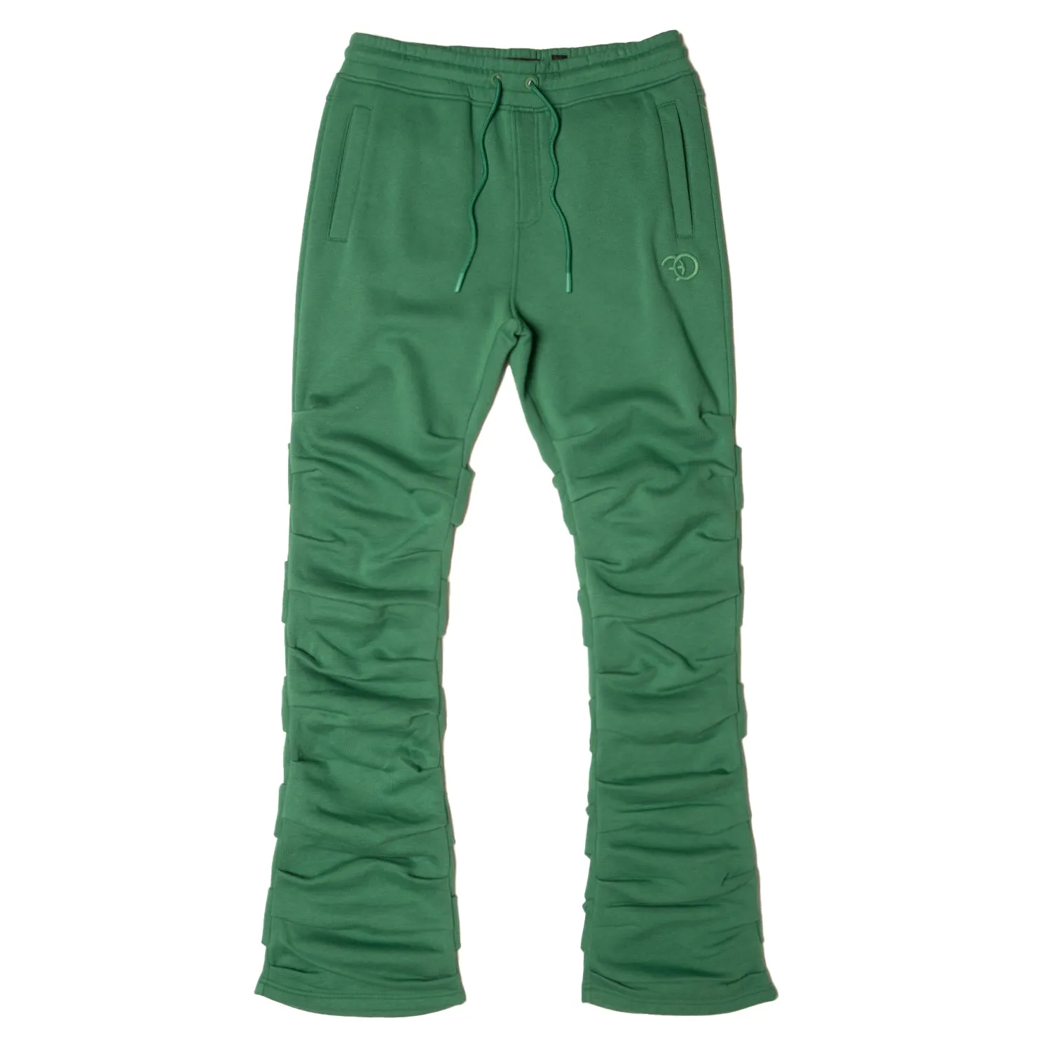 F6220 Malik Stacked Sweatpants - Green