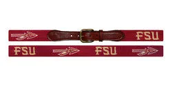 Florida State Needlepoint Belt