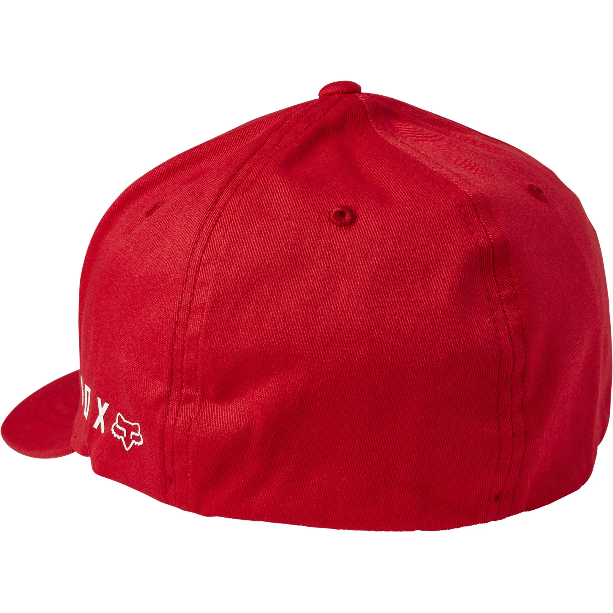 Fox Racing  Flame Red Honda Wing Flex Fit Baseball Cap Hat Curved Bill Stretch