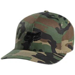 Fox Racing  Legacy FlexFit Baseball Hat Cap Stretch-to-Fit Curved Brim Camo