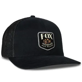 Fox Racing  Mens Predominant Mesh Flexfit Baseball Hat Cap Curved Bill Black