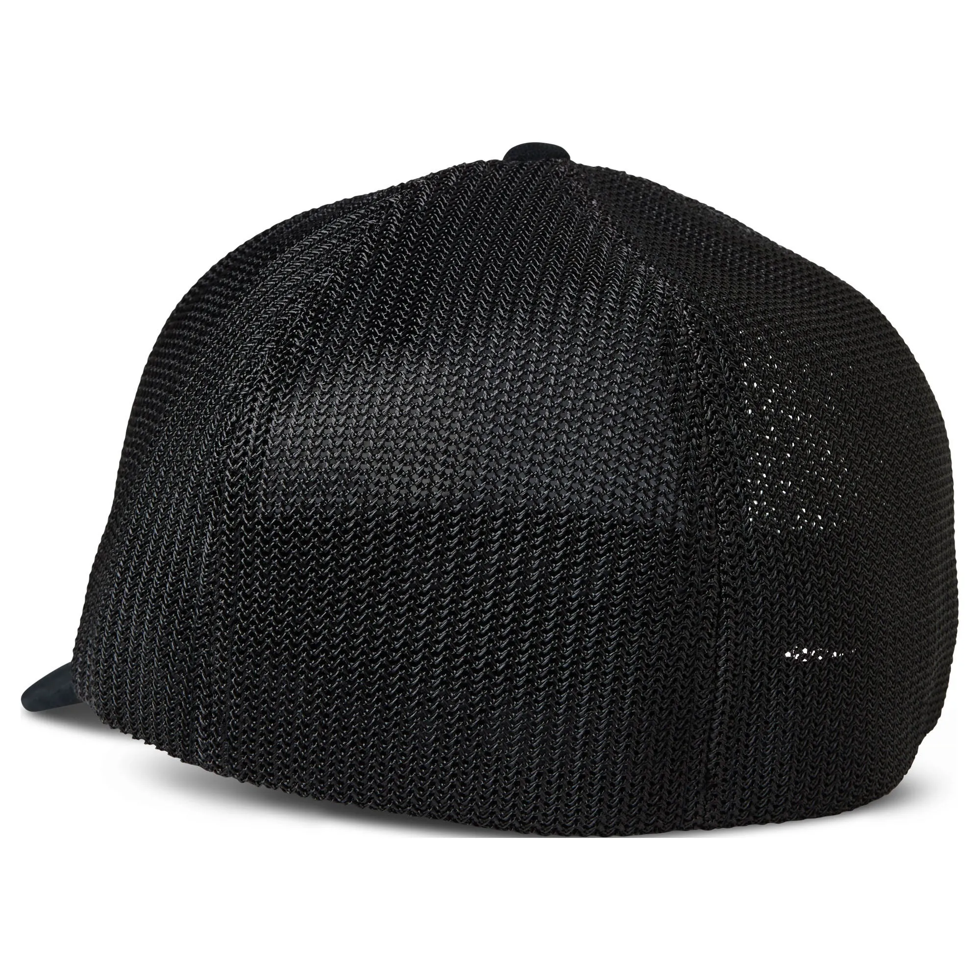 Fox Racing  Mens Turnouts Mesh Flexfit Baseball Hat Cap Curved Bill Comfort Black