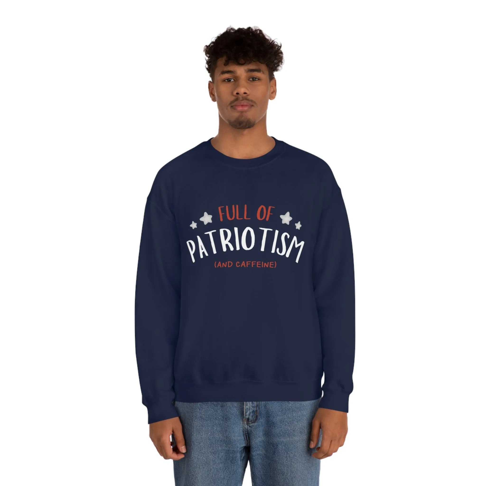 Full of Patriotism Crewneck Sweatshirt