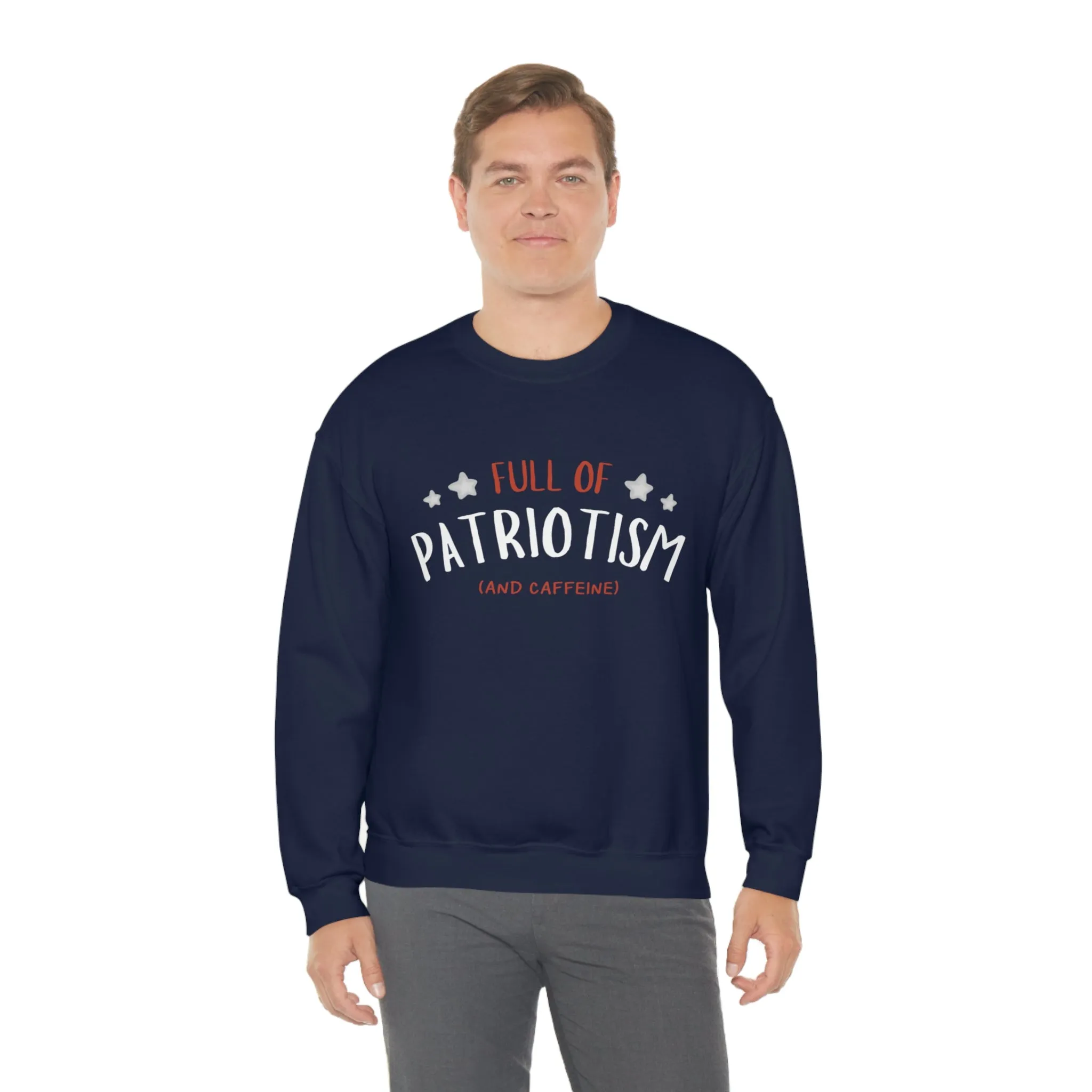 Full of Patriotism Crewneck Sweatshirt