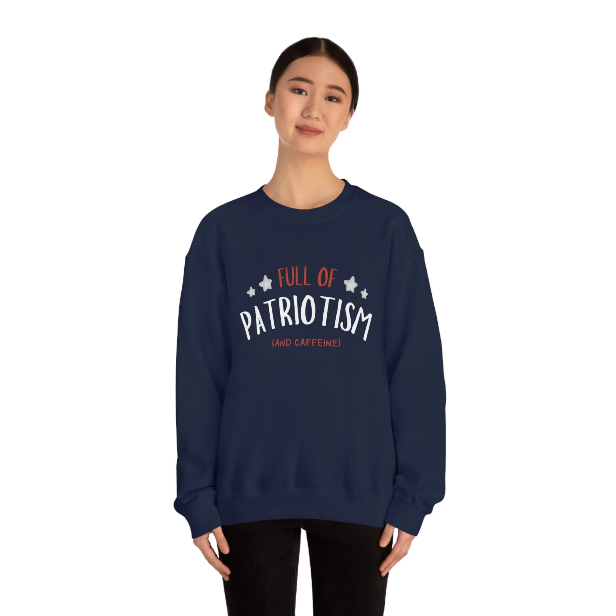 Full of Patriotism Crewneck Sweatshirt