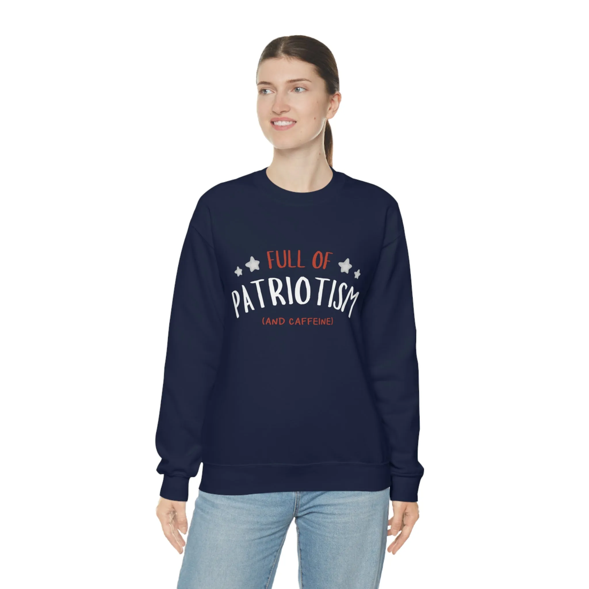 Full of Patriotism Crewneck Sweatshirt