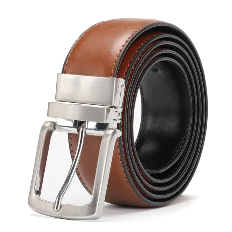 Funki Buys | Belts | Men's Luxury Leather Belt | Reversible Buckle