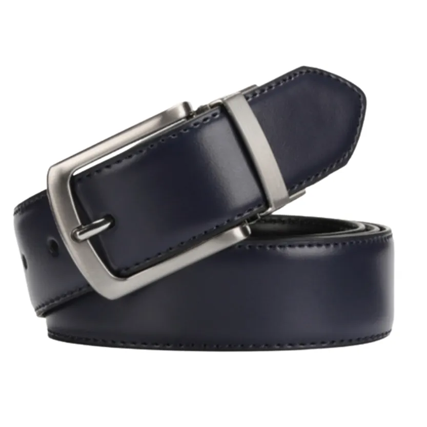 Funki Buys | Belts | Men's Luxury Leather Belt | Reversible Buckle