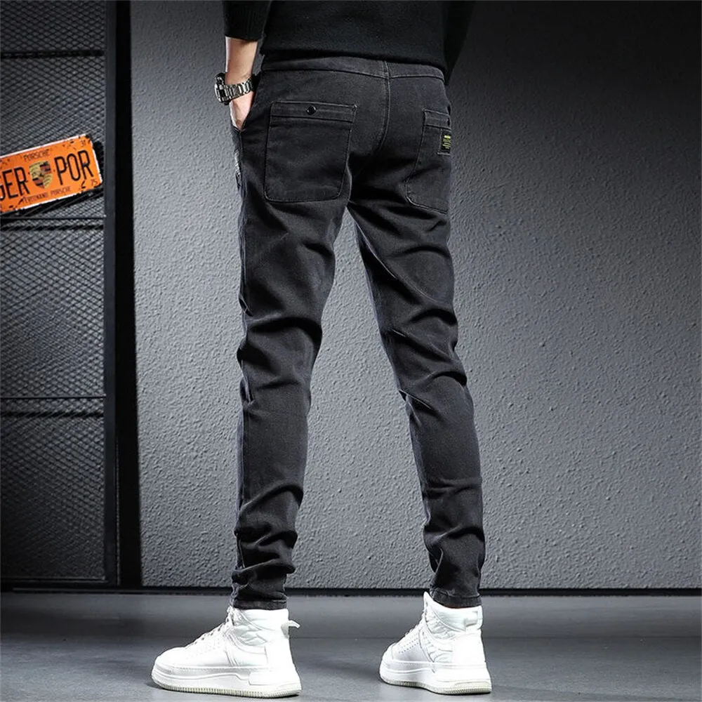 Funki Buys | Pants | Men's Slim Fit Cargo Streetwear Pants