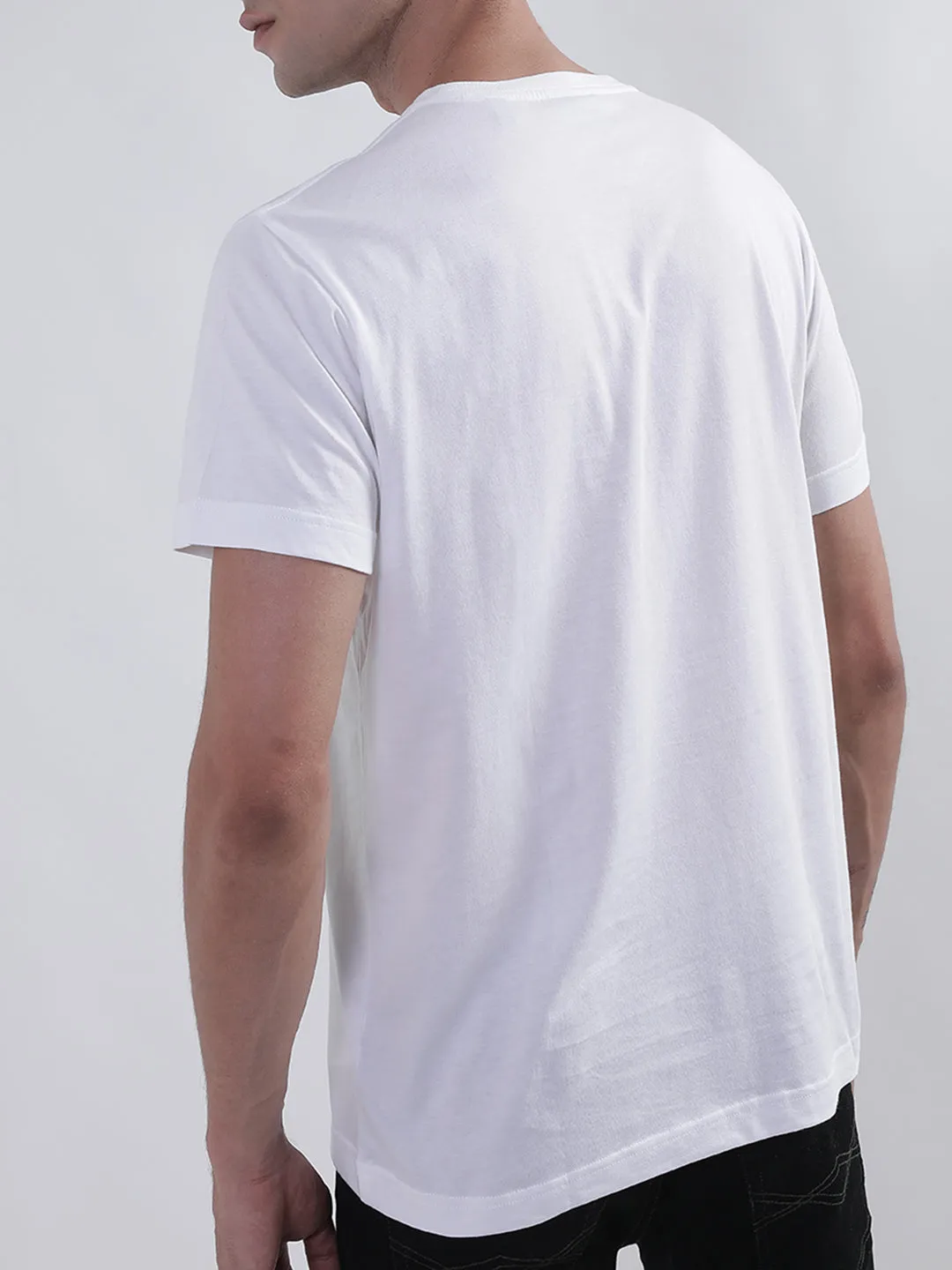 Gant White Logo Regular Fit T-Shirt