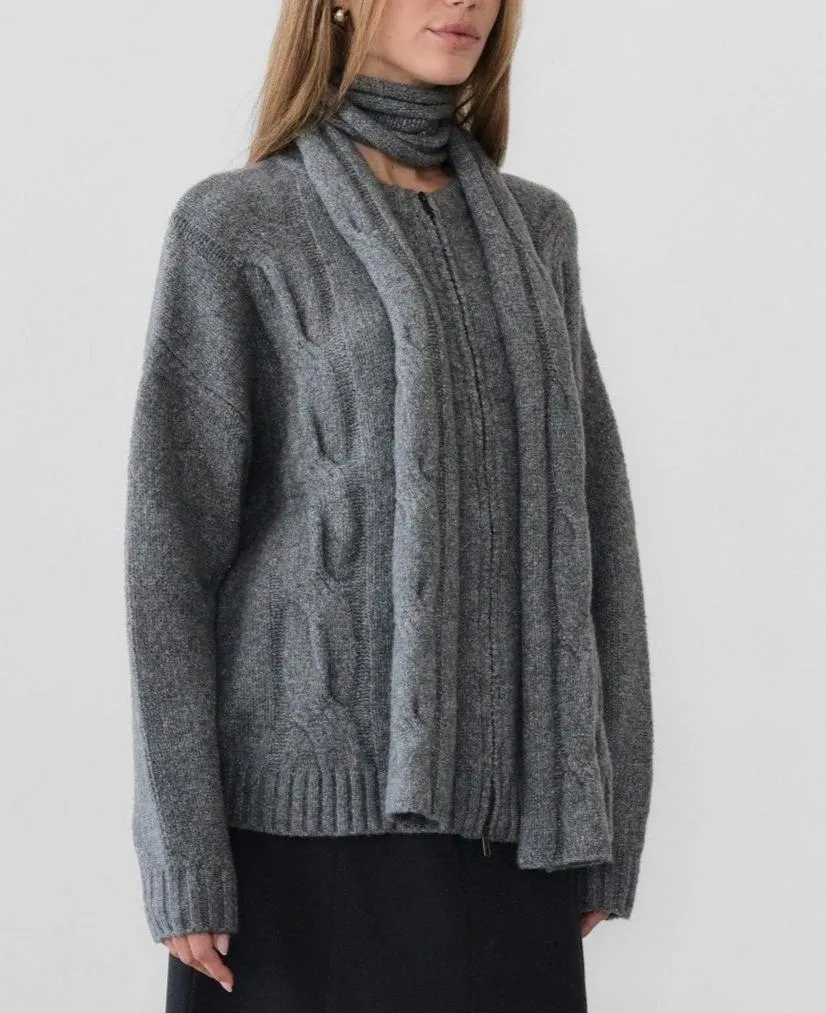 Gillian Cardigan in Grey