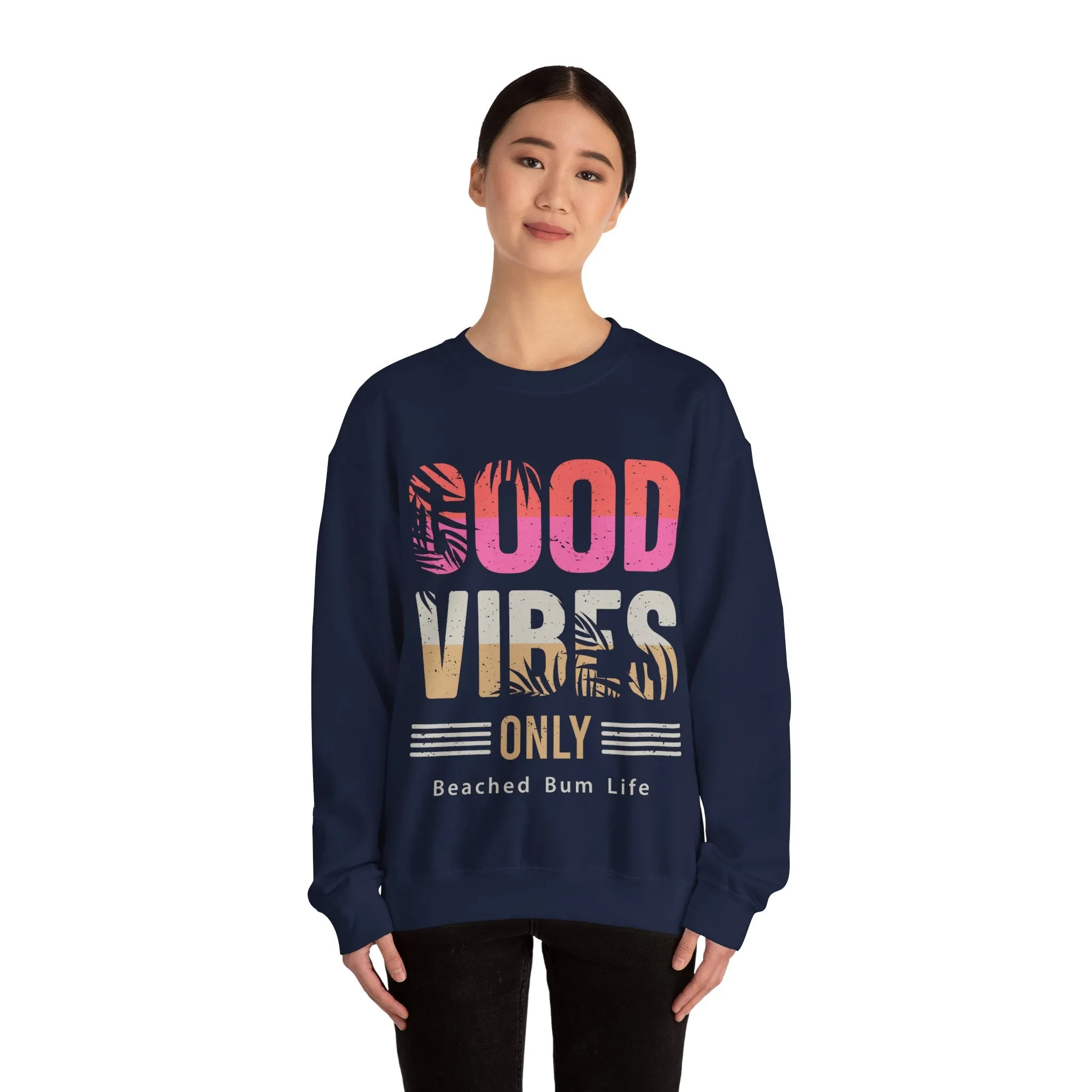 GOOD VIBES - Unisex Heavy Blend™ Crewneck Sweatshirt