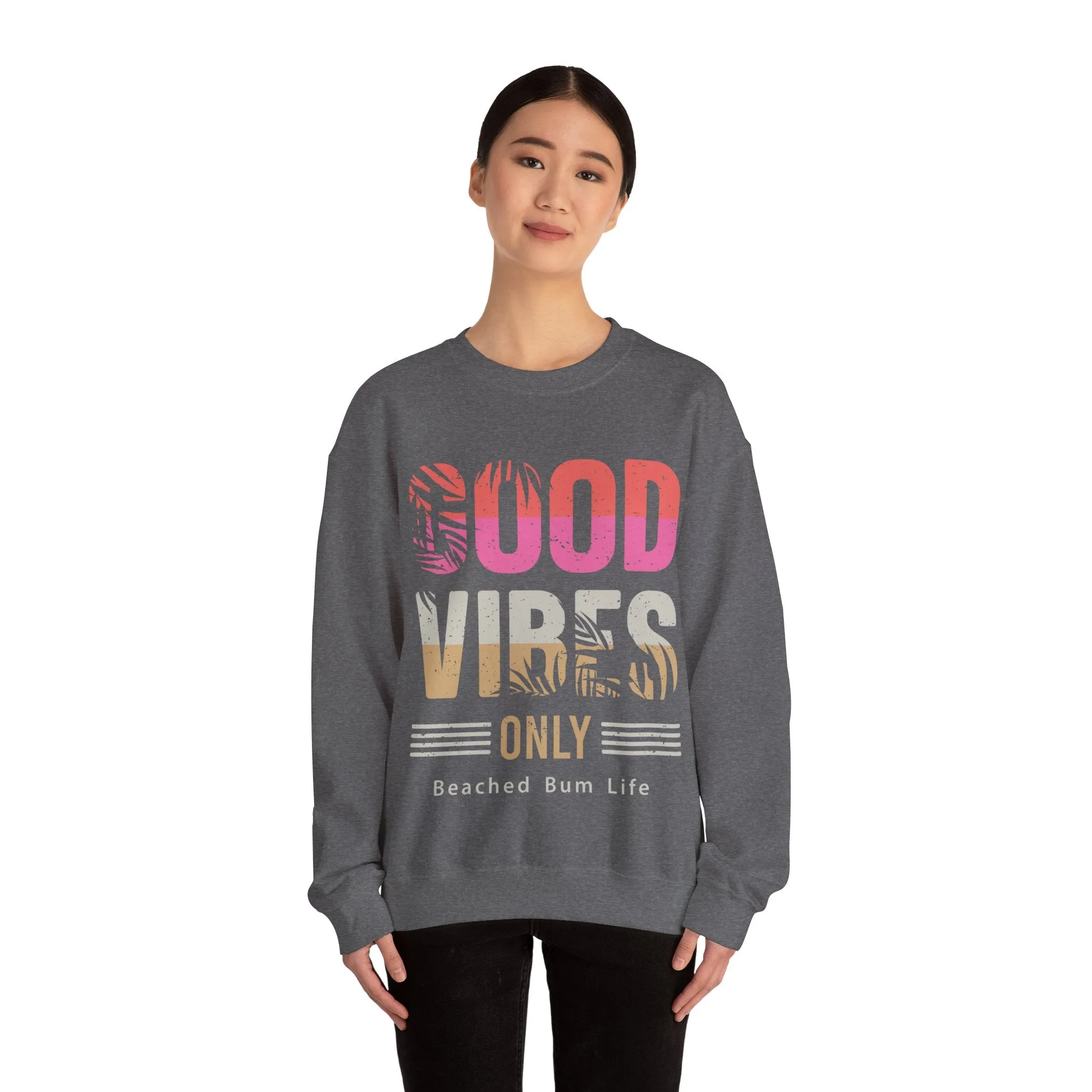 GOOD VIBES - Unisex Heavy Blend™ Crewneck Sweatshirt