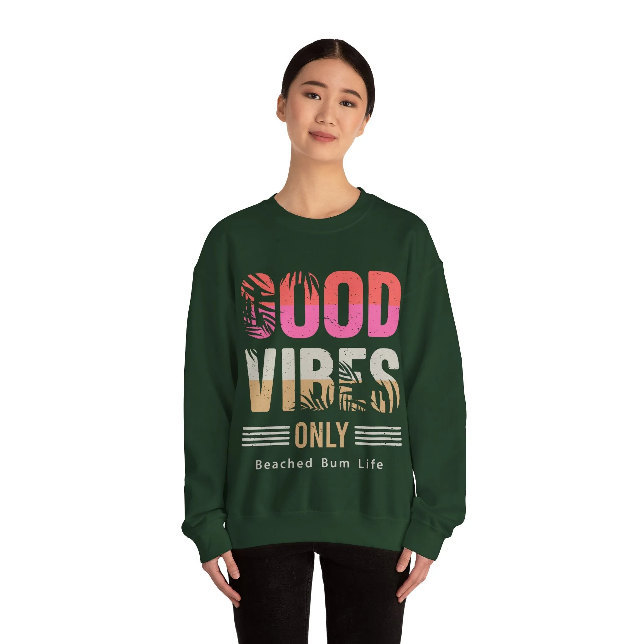 GOOD VIBES - Unisex Heavy Blend™ Crewneck Sweatshirt