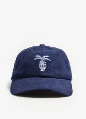 Greek Frieze Cap | Corduroy | Navy