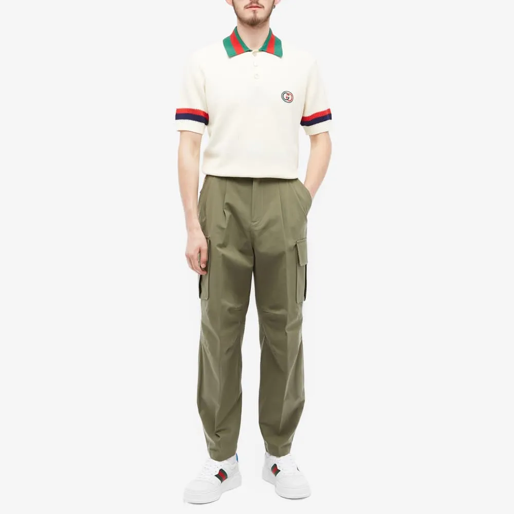 Gucci cargo pants, khaki