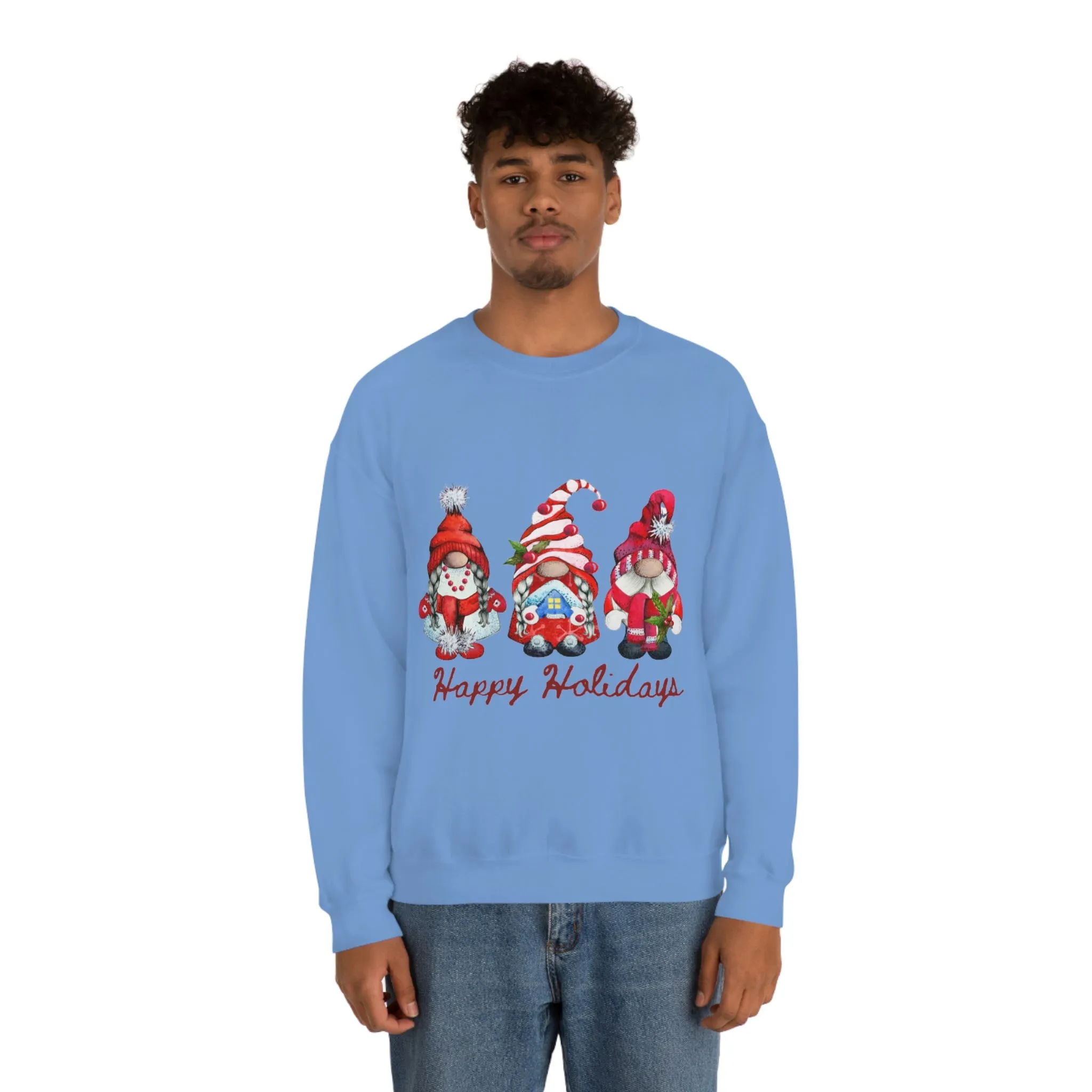 happy holidays Unisex Heavy Blend™ Crewneck Sweatshirt