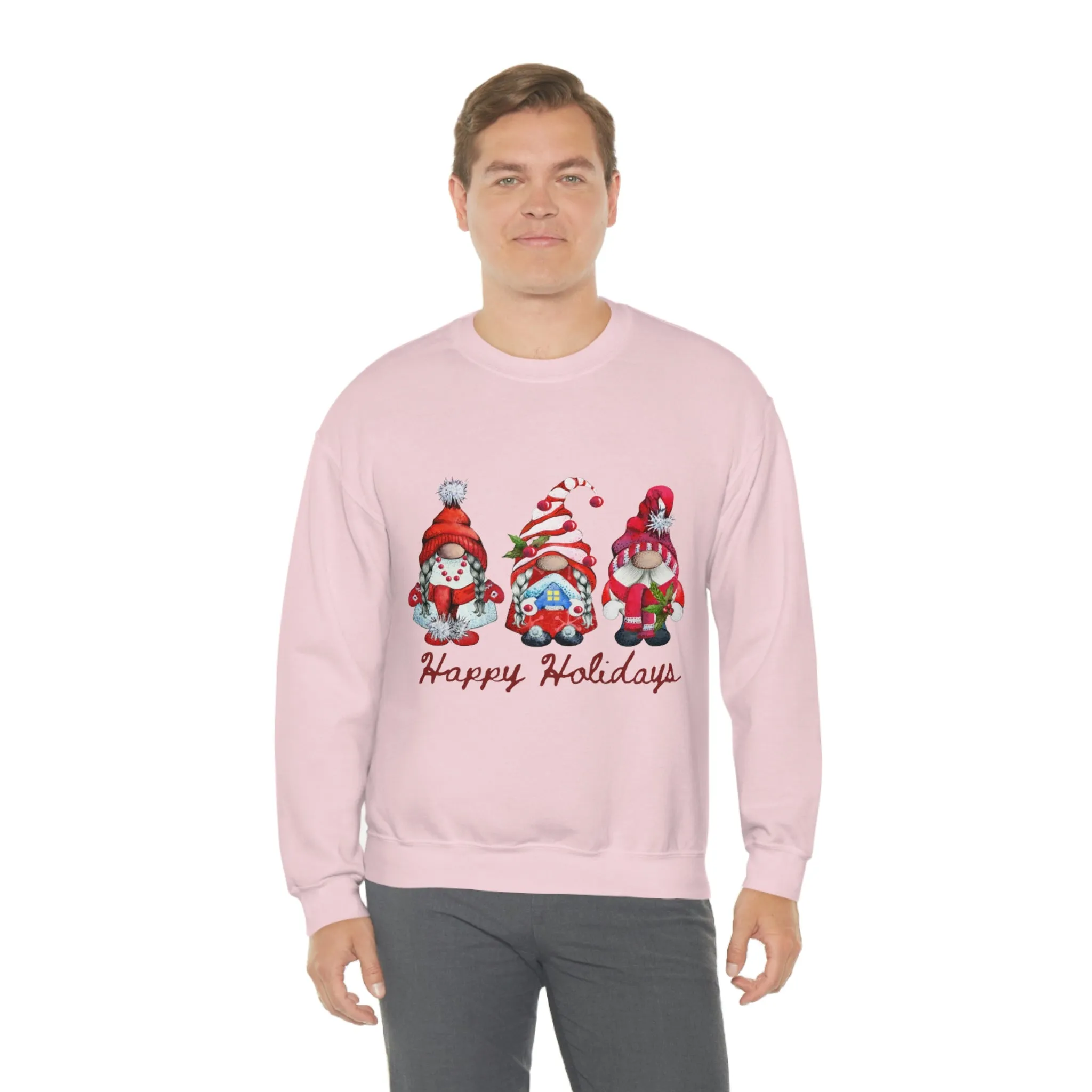 happy holidays Unisex Heavy Blend™ Crewneck Sweatshirt