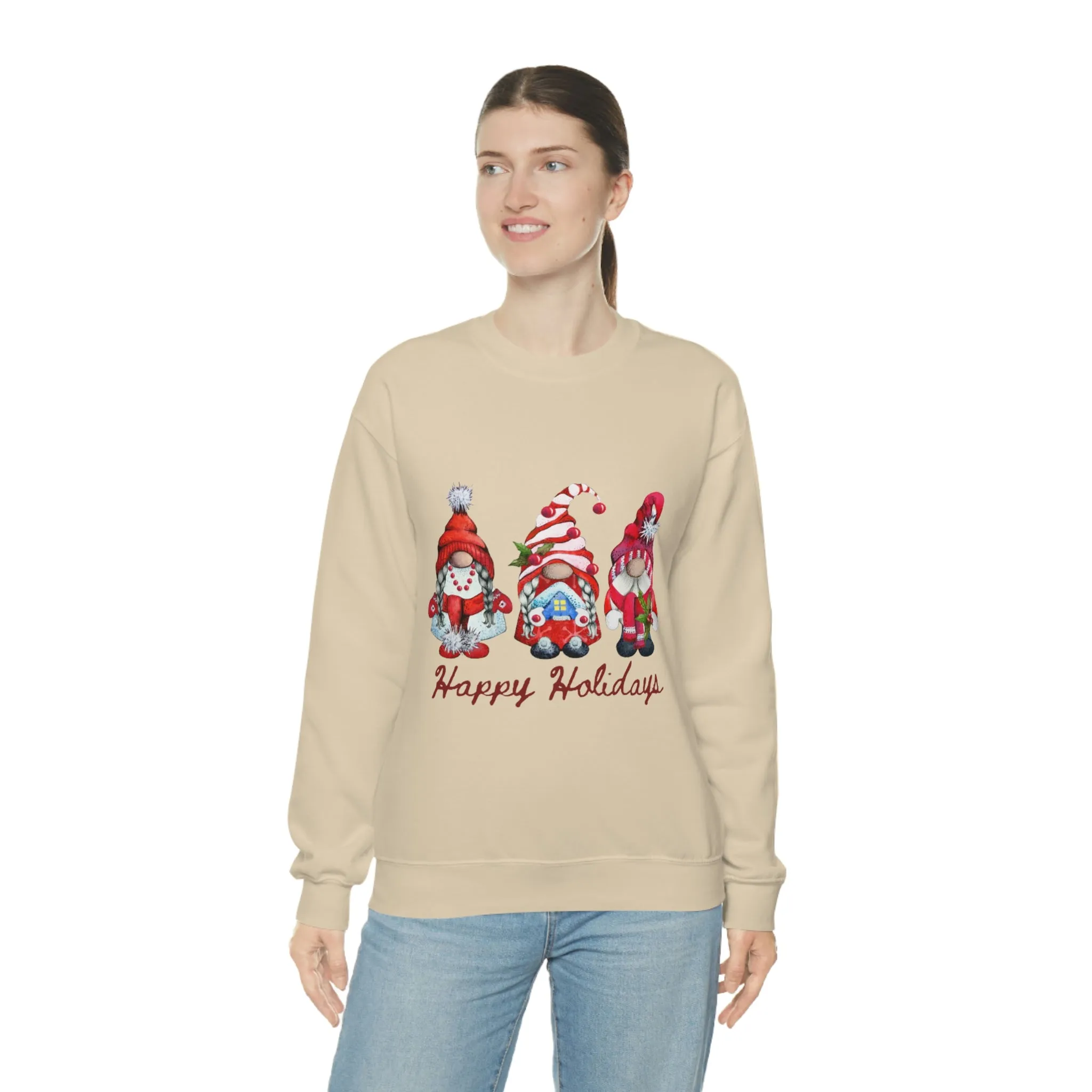 happy holidays Unisex Heavy Blend™ Crewneck Sweatshirt