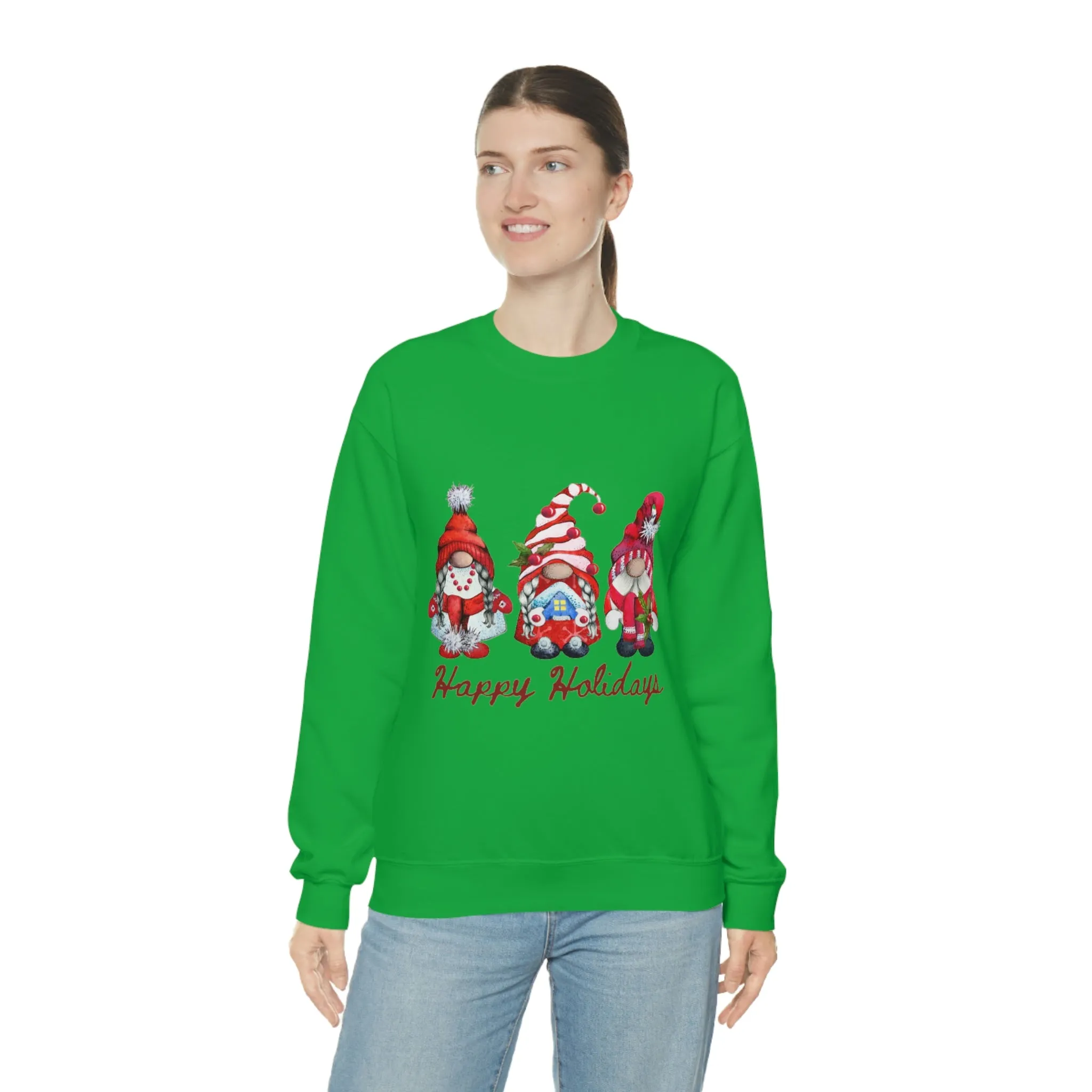 happy holidays Unisex Heavy Blend™ Crewneck Sweatshirt