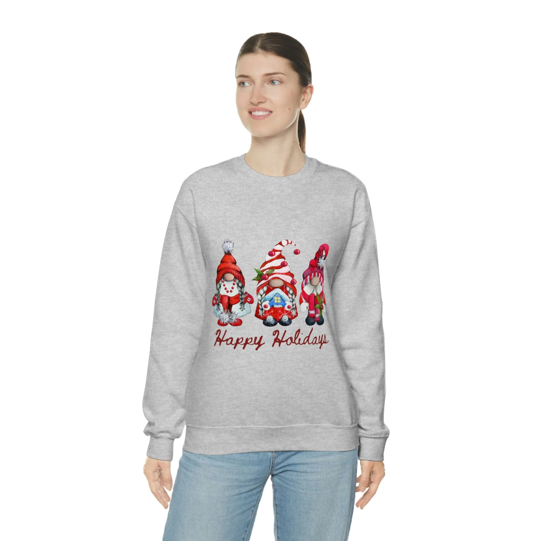 happy holidays Unisex Heavy Blend™ Crewneck Sweatshirt